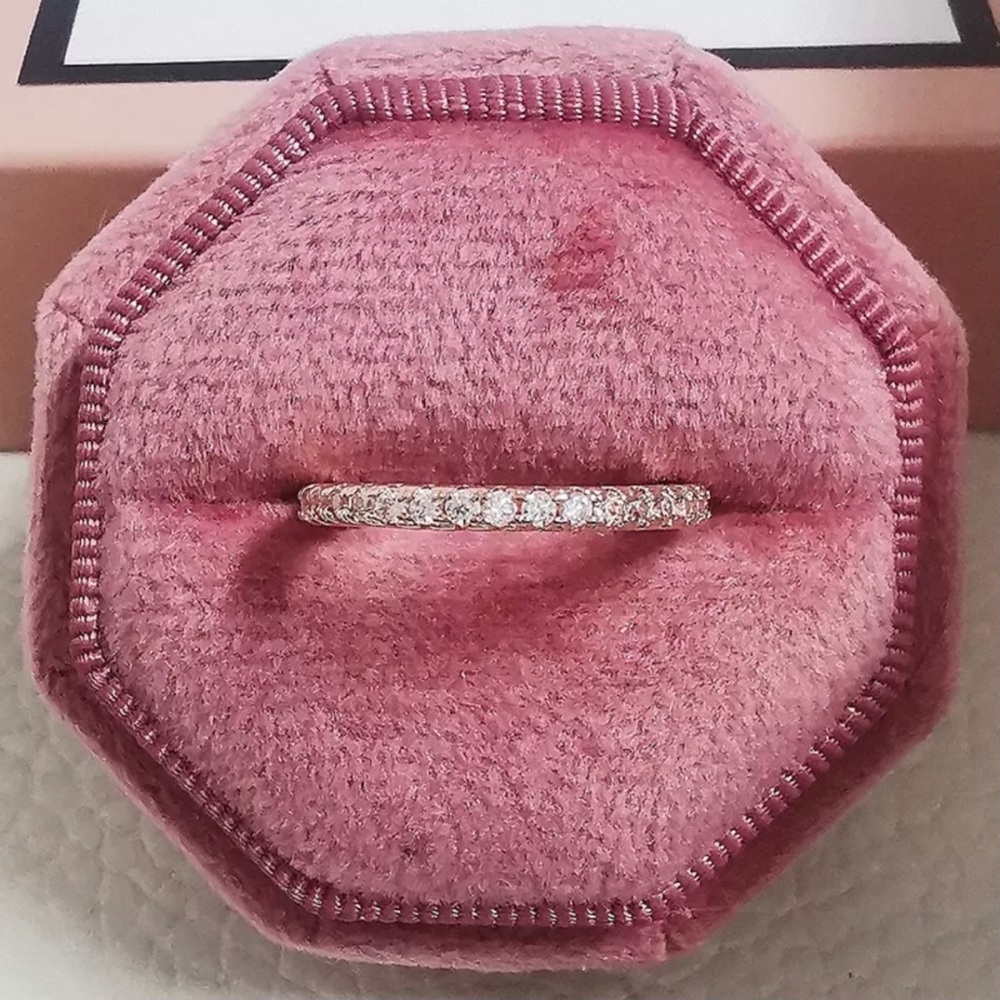 Rose Gold Eternity Band